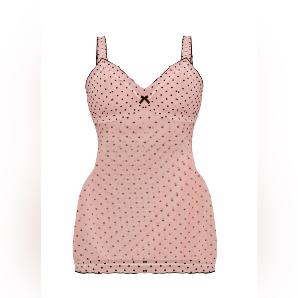 Waydamin Bustier night cap mini dress (cream)